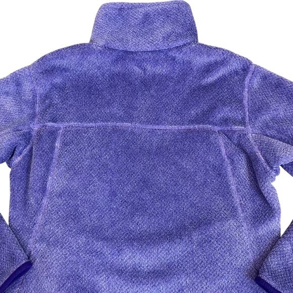 Patagonia Wmns Sz M Re-Tool Snap-T Pullover Brushed Fleece in Purple Violet - Picture 14 of 16